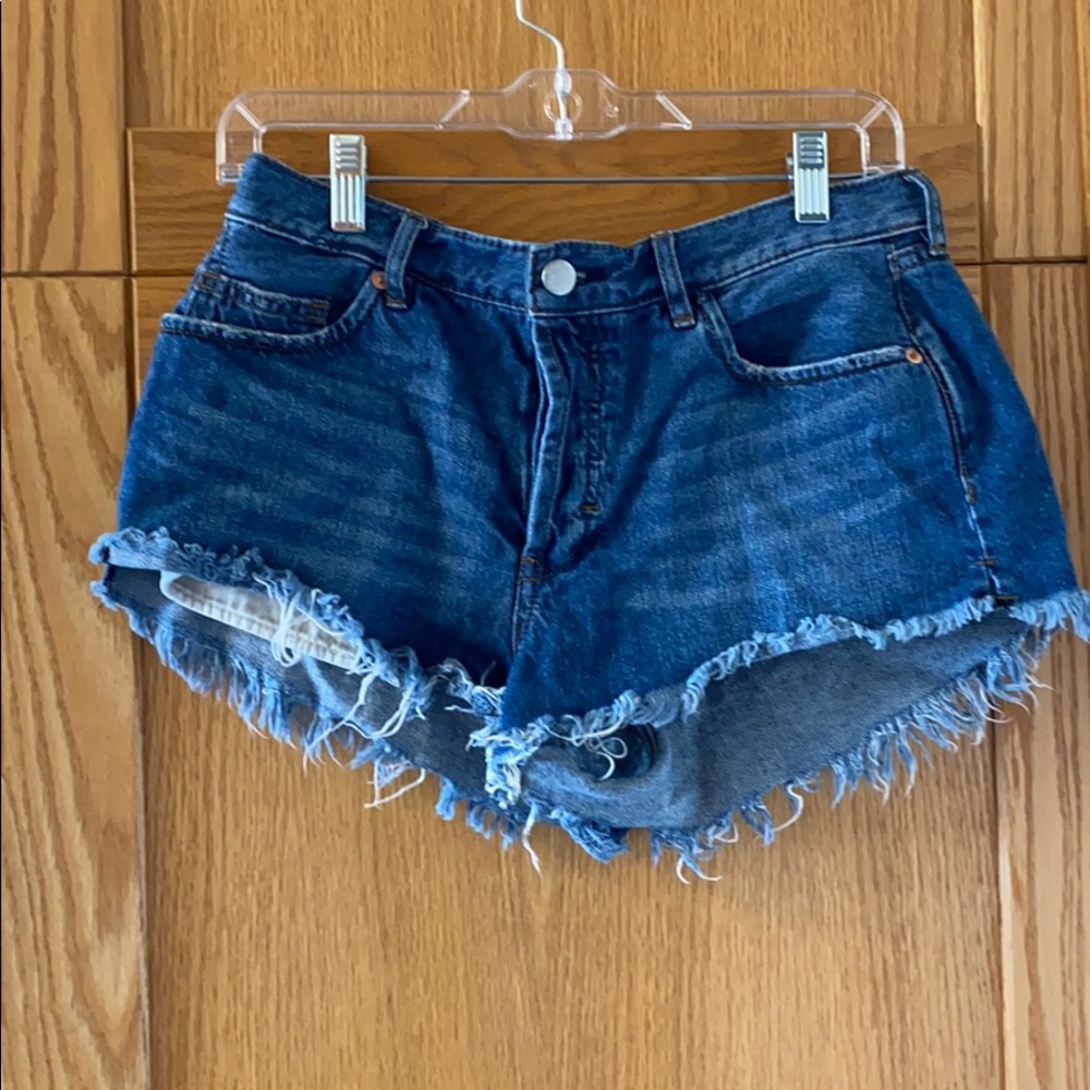 Free People Jean shorts